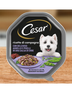 cesar 150gr ricette di campagna agnello e piselli salsa 361549