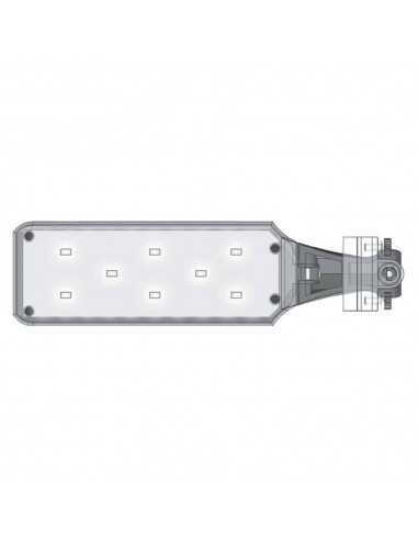 croci a6049043 plafoniera lampada orion led 8500k 4.0w black