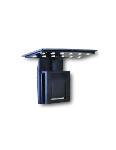 mant an170975 plafoniera mini led nero 4,5w