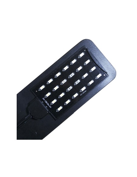 mant an170982 plafoniera line led nero 9w