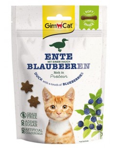 gimborn gimcat soft snack anatra e mirtillo 60gr 02.420707