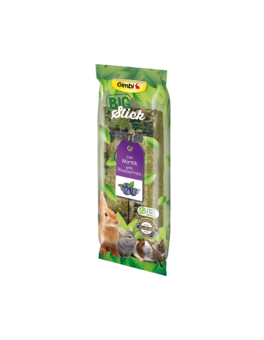 GIMBORN GIMBI SNACK ROD BIG STICK CON MIRTILLI 2X70GR 02.202075