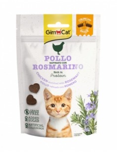 gimborn gimcat crunchy snack pollo raffinato con rosmarino 50gr 02.420769