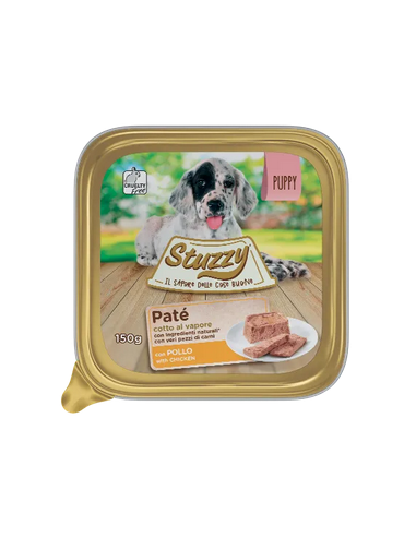 stuzzy dog vaschetta 150gr puppy pate...