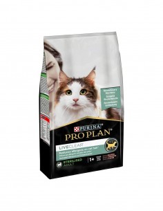 PRO PLAN CAT 1,4KG STERILISED LIVECLEAR SALMONE