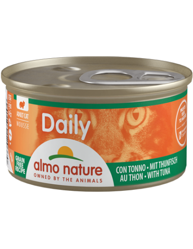 almo cat daily lattina 85gr mousse con tonno 143