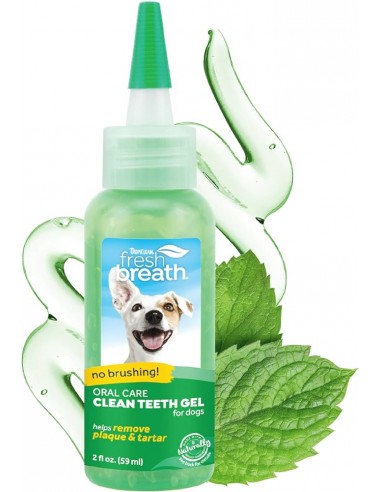 TROPICLEAN FRESH BREATH CLEAN TEETH GEL 59ML