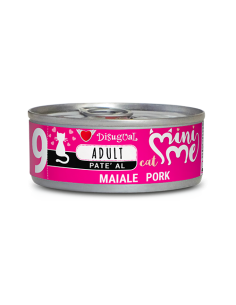DISUGUAL CAT LATTINA MINI ME 9 PATE' AL MAIALE 85GR MIME010