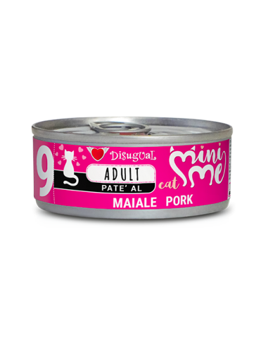 DISUGUAL CAT LATTINA MINI ME 9 PATE' AL MAIALE 85GR MIME010