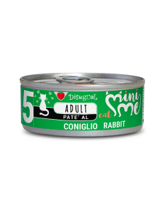 DISUGUAL CAT LATTINA MINI ME 5 PATE' AL CONIGLIO 85GR MIME005