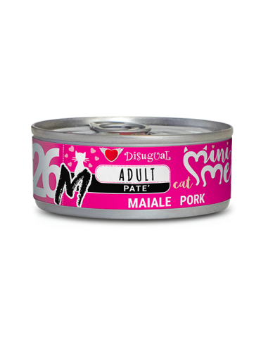 DISUGUAL CAT LATTINA MINI ME 26 "M" MONOPROTEICO GRAIN FREE PATE' AL MAIALE 85GR MIME102
