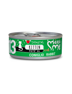 DISUGUAL CAT LATTINA KITTEN MINI ME 13 PATE' AL CONIGLIO 85GR MIME084