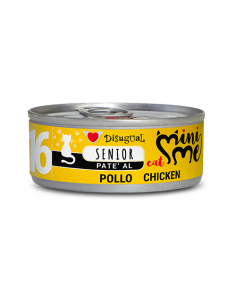 DISUGUAL CAT LATTINA SENIOR MINI ME 1 PATE' AL POLLO 85GR MIME090