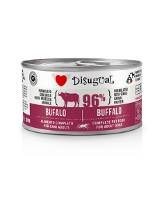 DISUGUAL DOG LATTINA MONOPROTEICO GRAIN FREE AL BUFALO 150GR DSGV116