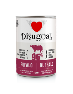 DISUGUAL DOG LATTINA MONOPROTEICO GRAIN FREE AL BUFALO 400GR DSGS416