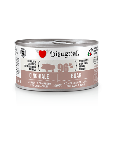 DISUGUAL DOG LATTINA MONOPROTEICO GRAIN FREE AL CINGHIALE 150GR DSGV115