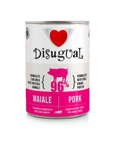 DISUGUAL DOG LATTINA MONOPROTEICO GRAIN FREE AL MAIALE 400GR DSGS402