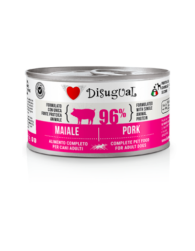 DISUGUAL DOG LATTINA MONOPROTEICO GRAIN FREE AL MAIALE 150GR DSGV102