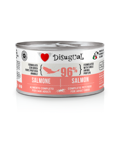 DISUGUAL DOG LATTINA MONOPROTEICO GRAIN FREE AL SALMONE 150GR DSGV103