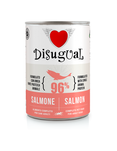 DISUGUAL DOG LATTINA MONOPROTEICO GRAIN FREE AL SALMONE 400GR DSGS403