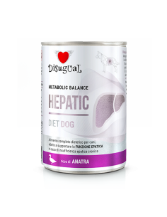 DISUGUAL DIET DOG LATTINA HEPATIC ALL'ANATRA 400GR DSDT090