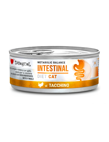 DISUGUAL DIET CAT LATTINA INTESTINAL AL TACCHINO 85GR DSDTG030