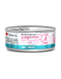 DISUGUAL DIET CAT LATTINA HYPOALLERGENIC ALLA TROTA 85GR DSDTG003