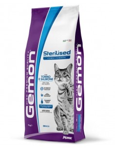 GEMON CAT 7KG ADULT HP STERILIZED TONNO/SALMONE
