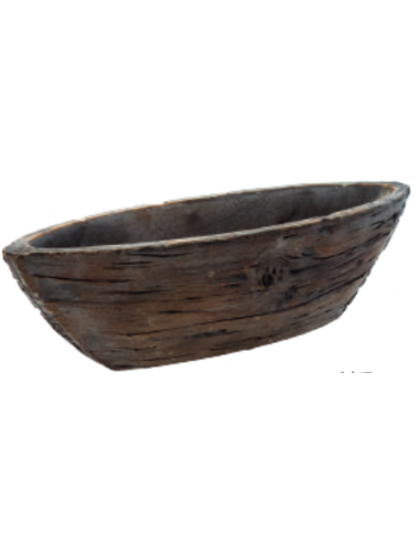 tarvisium vaso ovale basso wood 37cm...