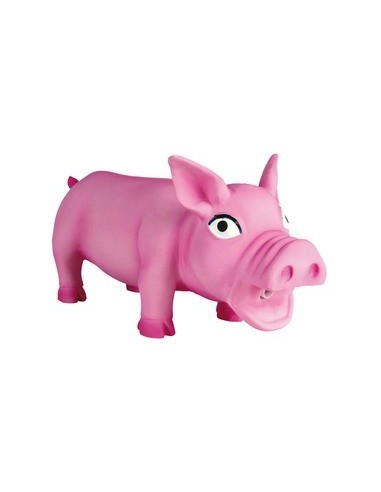 tx35490 dog gioco maiale verso originale 17cm