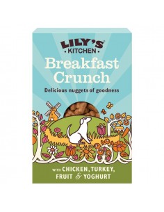 LILY'S KITCHEN DOG 800GR SNACK BREAKFAST CRUNCH POLLO TACCHINO FRUTTA YOGHURT 12566643