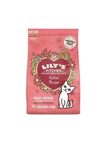 LILY'S KITCHEN CAT 800GR KITTEN RECIPE POLLO FRESCO GRAIN FREE 12566628
