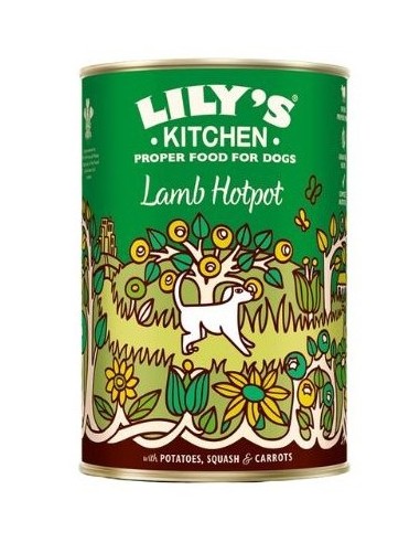 LILY'S KITCHEN DOG 400GR LATTINA LAMB HOTPOT ADULT AGNELLO PATATE ZUCCA CAROTE GRAIN FREE 12565796