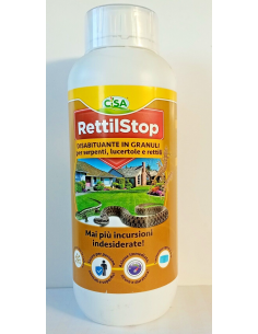 rettilstop granuli 1lt repellente per gechi, lucertole e rettili ins3022