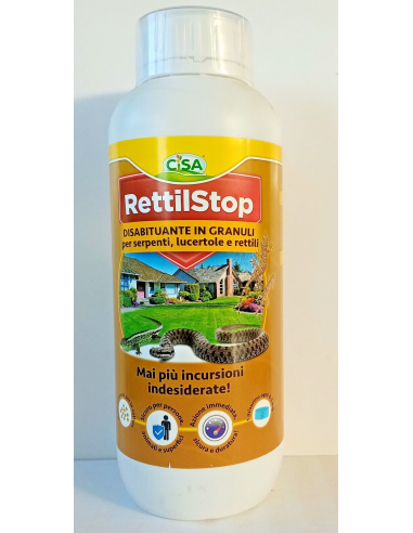 rettilstop granuli 1lt repellente per gechi, lucertole e rettili ins3022