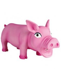 tx35491 dog gioco maiale verso originale 23cm