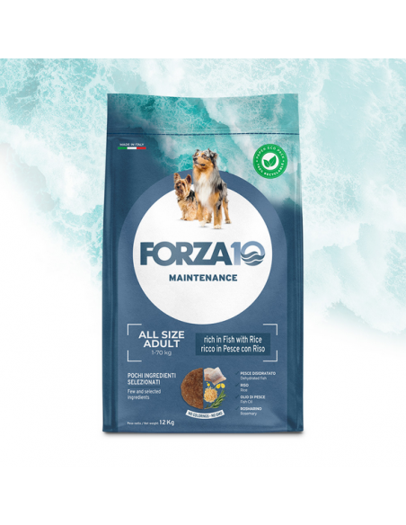Forza 10 DOG 12KG MAINTENANCE ADULT ALL BREEDS PESCE E RISO 01150012