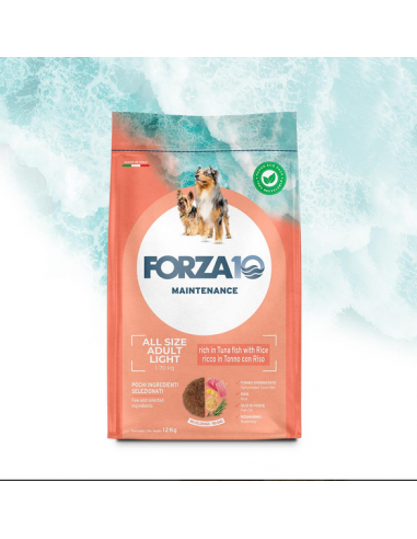 Forza 10 DOG 12KG MAINTENANCE ADULT ALL BREEDS TONNO RISO LIGHT 01170012