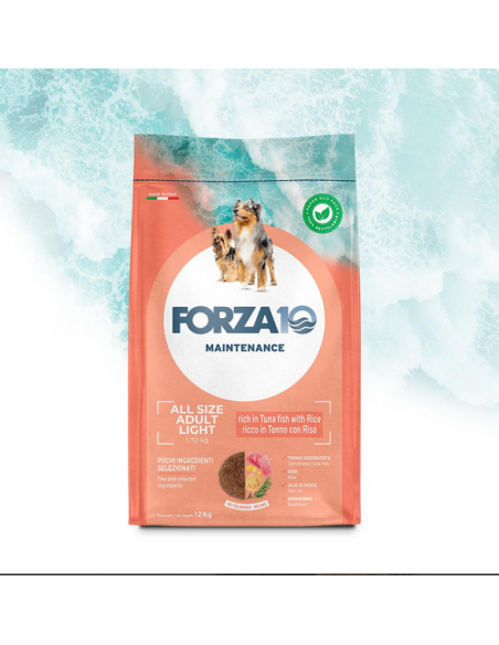 Forza 10 DOG 12KG MAINTENANCE ADULT ALL BREEDS TONNO RISO LIGHT 01170012