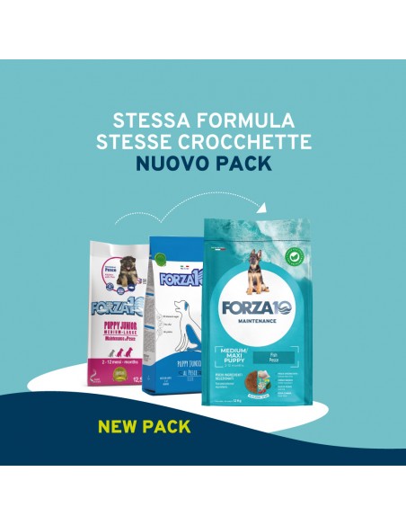 Forza 10 DOG 12KG MAINTENANCE PUPPY JUNIOR M/L PESCE 01070012