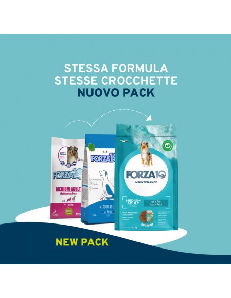 Forza 10 DOG 2KG MAINTENANCE MEDIUM PESCE 0106002