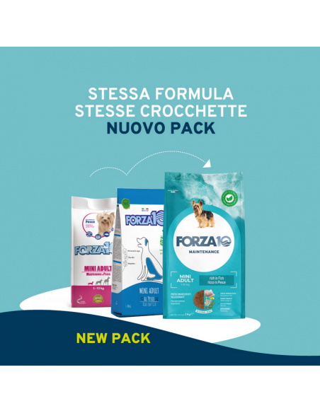 Forza 10 DOG 4KG MAINTENANCE MINI PESCE 0101004
