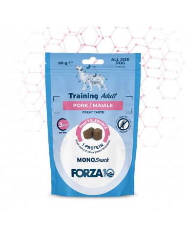 Forza 10 DOG SNACK MONOPROTEICO 80G ADULT TRAINING MAIALE 05051080