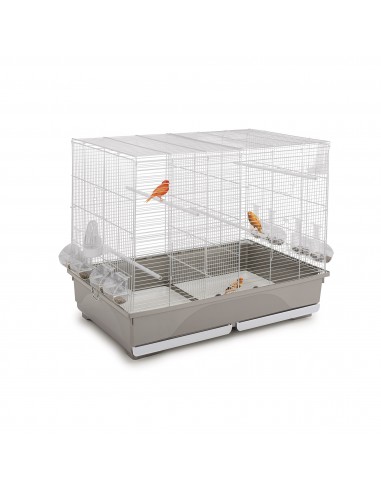 imac bird gabbia tasha tortora/zincata 051101