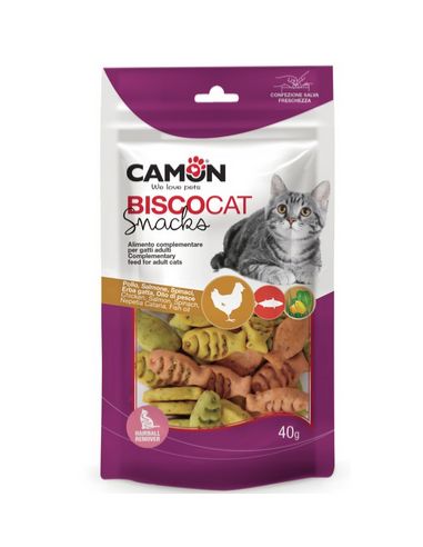 CAM AF253 SNACK DOG BISCOTTI PESCIOLINI GUSTI MIX 40GR