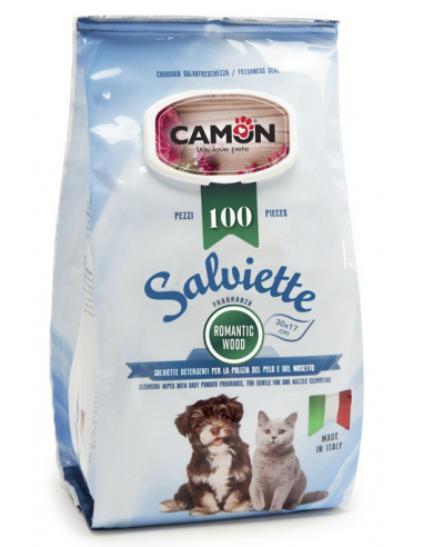 CAM LA002 SALVIETTE ROMANTIC WOOD 100PZ