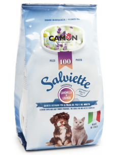 CAM LA003 SALVIETTE LAVANDA E CAMOMILLA 100PZ