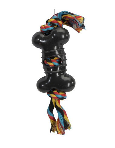 CAM AH011 GIOCO CANE OSSO TPR C/CORDA 20CM OFF ZG