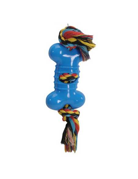 CAM AH011 GIOCO CANE OSSO TPR C/CORDA 20CM OFF ZG