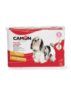 CAM B044/0 PANNOLONI MUTANDINA DOG'S NAPPY TG.XS 12PZ